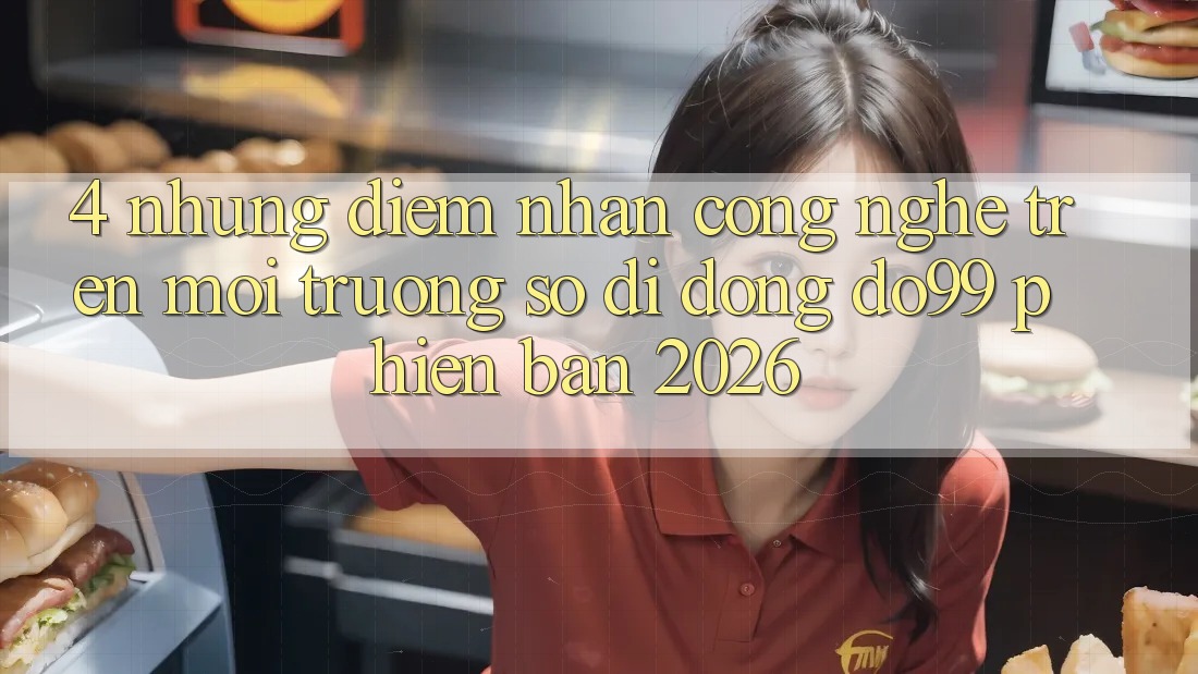 4. Những Điểm Nhấn Công Nghệ Trên Môi trường số di động DO99 Phiên Bản 2026 4. Những Điểm Nhấn Công Nghệ Trên Môi trường số di động DO99 Phiên Bản 2026