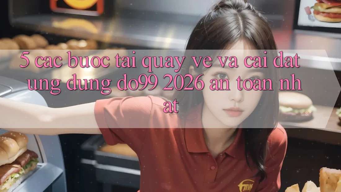 5. Các bước Tải quay về Và Cài Đặt Ứng dụng DO99 2026 An Toàn Nhất
