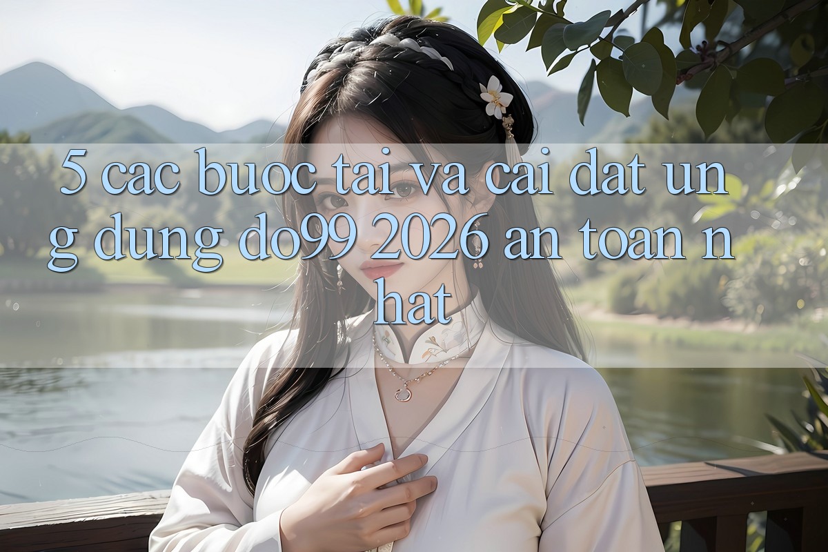 5. Các bước Tải Và Cài Đặt Ứng dụng DO99 2026 An Toàn Nhất