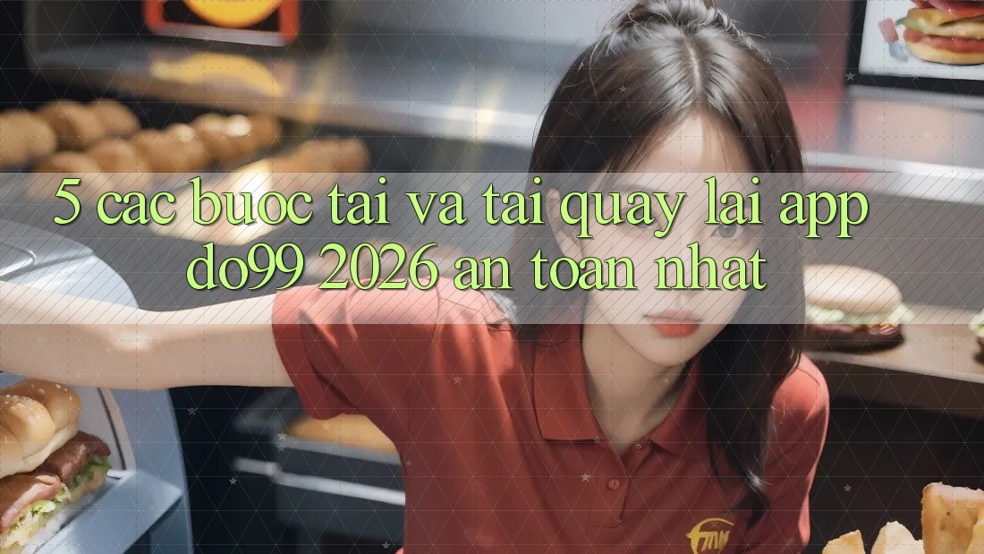 5. Các bước Tải Và Tải quay lại App DO99 2026 An Toàn Nhất