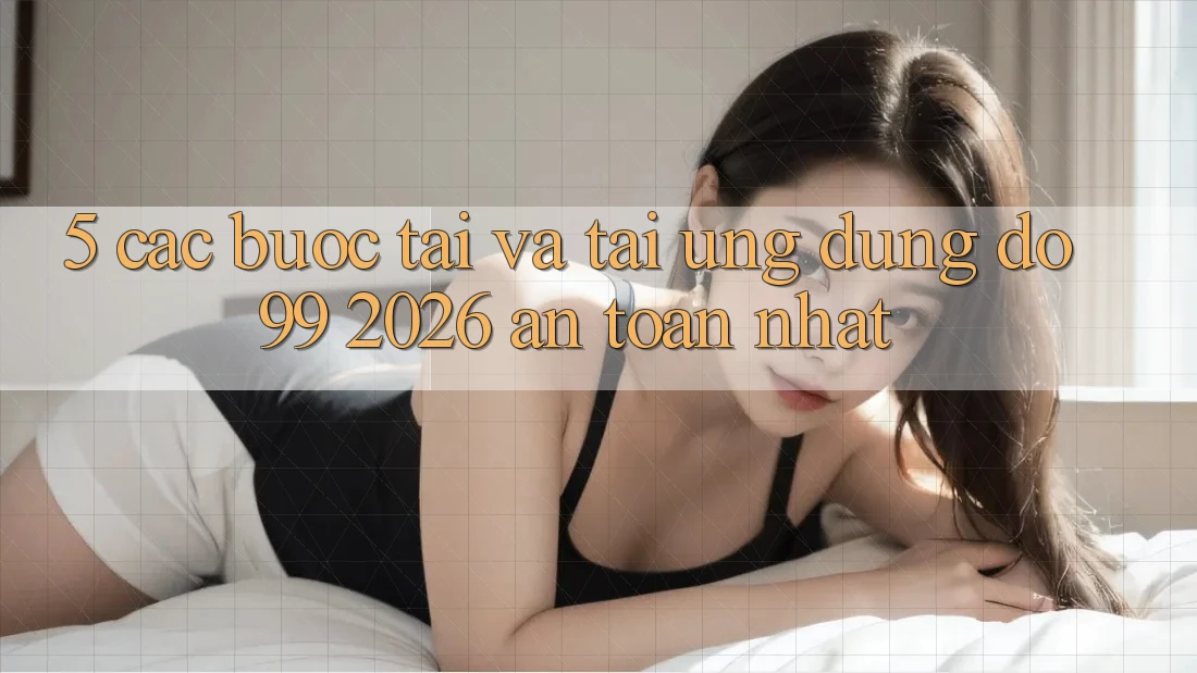 5. Các bước Tải Và Tải Ứng dụng DO99 2026 An Toàn Nhất