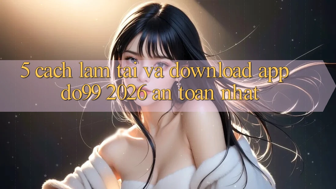 5. Cách làm Tải Và Download App DO99 2026 An Toàn Nhất
