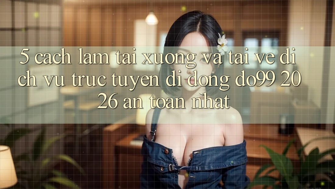 5. Cách làm Tải xuống Và Tải về Dịch vụ trực tuyến di động DO99 2026 An Toàn Nhất