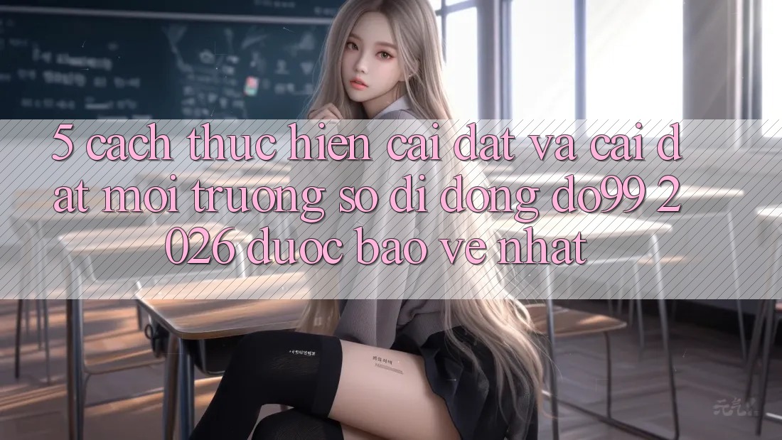 5. Cách thực hiện Cài đặt Và Cài Đặt Môi trường số di động DO99 2026 Được bảo vệ Nhất 5. Cách thực hiện Cài đặt Và Cài Đặt Môi trường số di động DO99 2026 Được bảo vệ Nhất