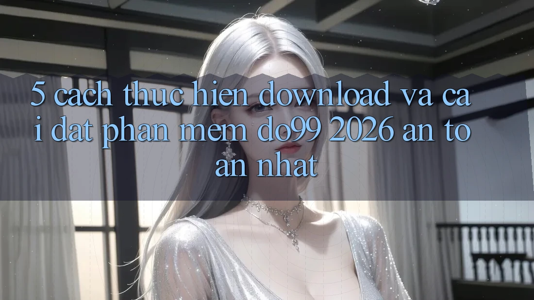 5. Cách thực hiện Download Và Cài Đặt Phần mềm DO99 2026 An Toàn Nhất