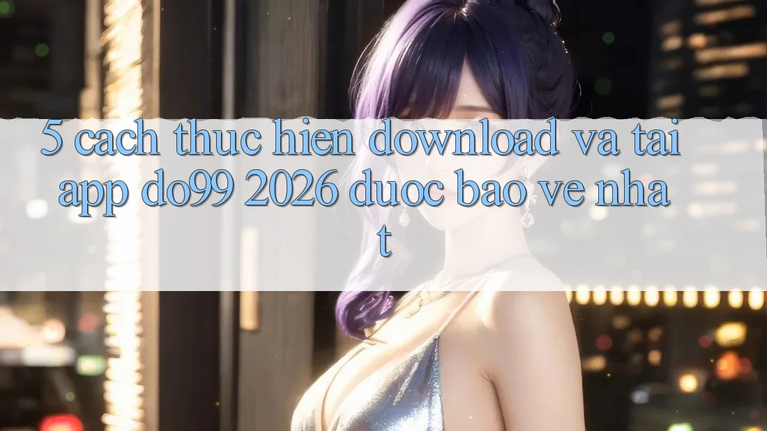 5. Cách thực hiện Download Và Tải App DO99 2026 Được bảo vệ Nhất