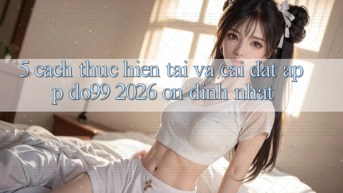 5. Cách thực hiện Tải Và Cài Đặt App DO99 2026 Ổn định Nhất