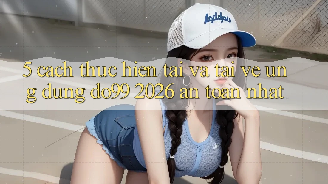 5. Cách thực hiện Tải Và Tải về Ứng dụng DO99 2026 An Toàn Nhất