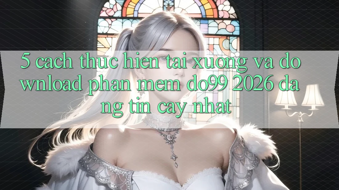 5. Cách thực hiện Tải xuống Và Download Phần mềm DO99 2026 Đáng tin cậy Nhất