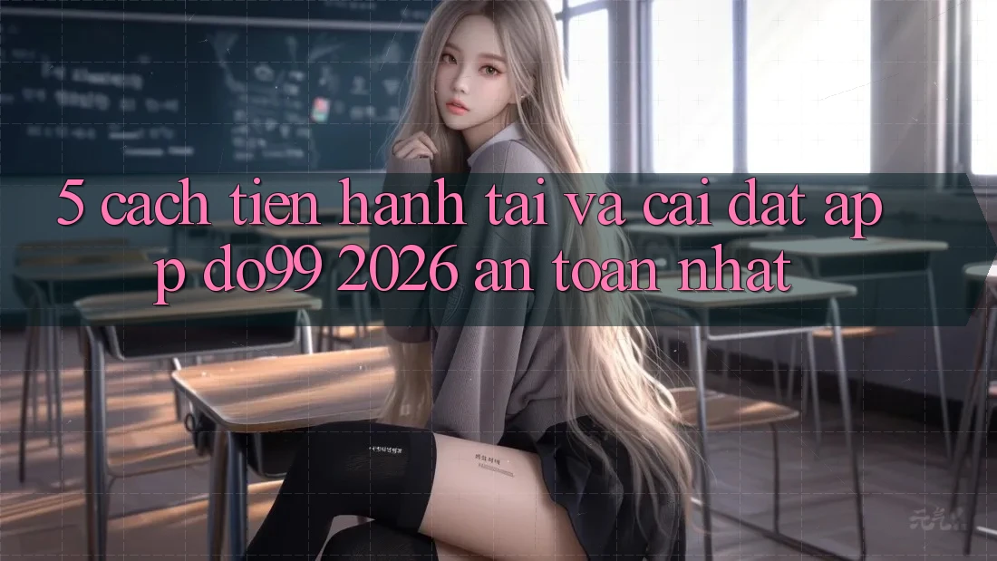 5. Cách tiến hành Tải Và Cài Đặt App DO99 2026 An Toàn Nhất