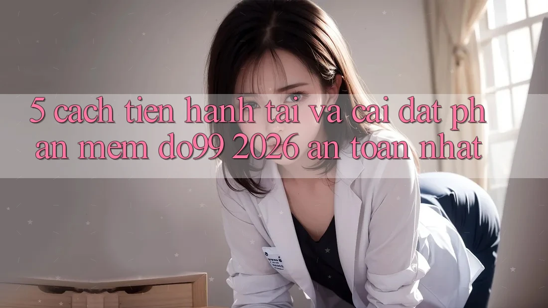 5. Cách tiến hành Tải Và Cài Đặt Phần mềm DO99 2026 An Toàn Nhất