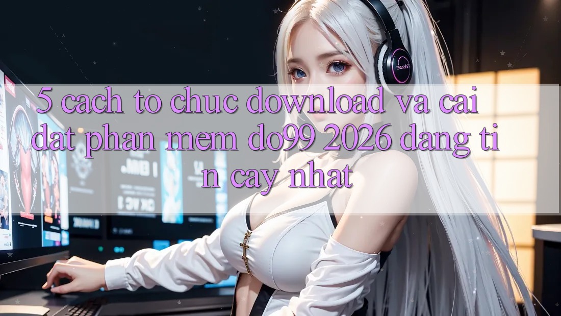 5. Cách tổ chức Download Và Cài Đặt Phần mềm DO99 2026 Đáng tin cậy Nhất