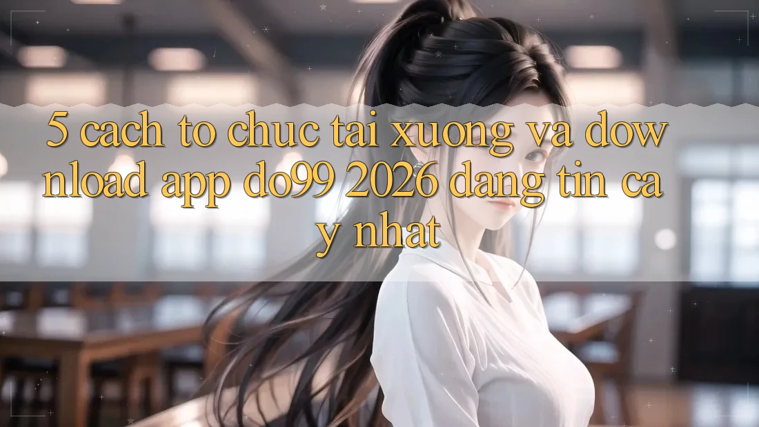 5. Cách tổ chức Tải xuống Và Download App DO99 2026 Đáng tin cậy Nhất