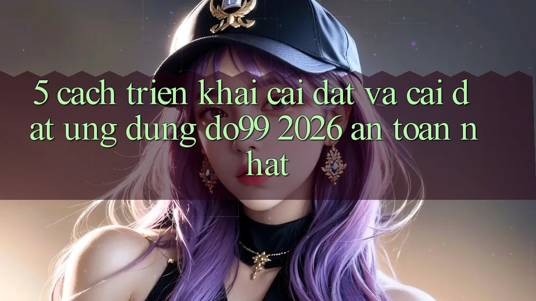 5. Cách triển khai Cài đặt Và Cài Đặt Ứng dụng DO99 2026 An Toàn Nhất 5. Cách triển khai Cài đặt Và Cài Đặt Ứng dụng DO99 2026 An Toàn Nhất