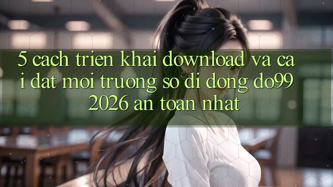 5. Cách triển khai Download Và Cài Đặt Môi trường số di động DO99 2026 An toàn Nhất