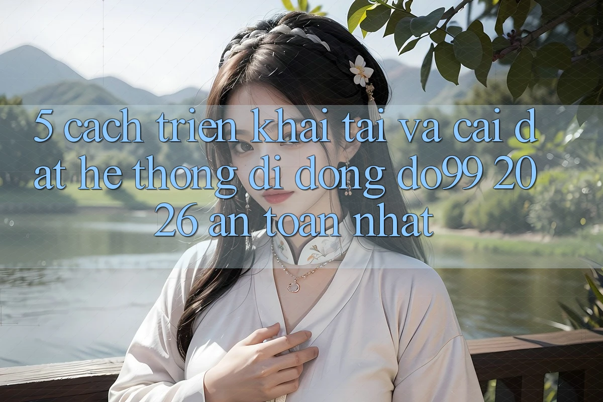 5. Cách triển khai Tải Và Cài Đặt Hệ thống di động DO99 2026 An Toàn Nhất 5. Cách triển khai Tải Và Cài Đặt Hệ thống di động DO99 2026 An Toàn Nhất