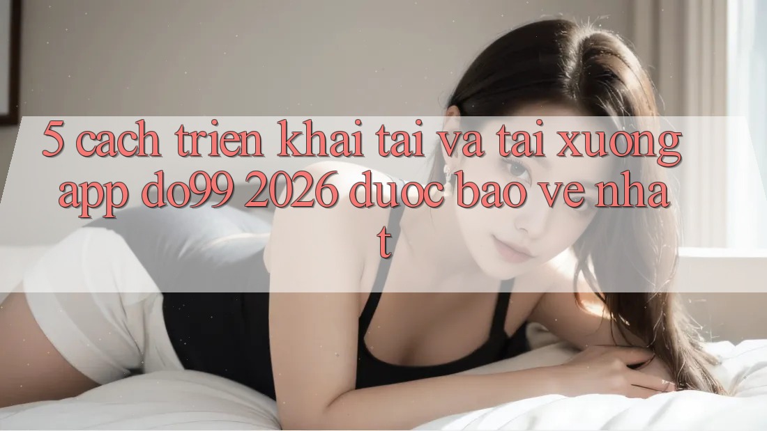 5. Cách triển khai Tải Và Tải xuống App DO99 2026 Được bảo vệ Nhất