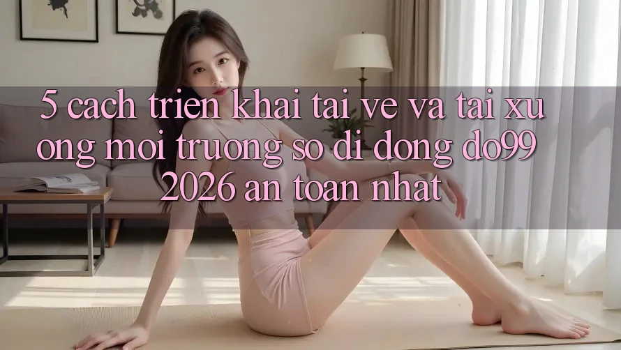 5. Cách triển khai Tải về Và Tải xuống Môi trường số di động DO99 2026 An Toàn Nhất