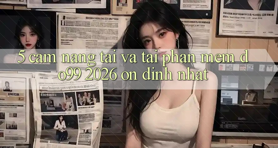 5. Cẩm nang Tải Và Tải Phần mềm DO99 2026 Ổn định Nhất