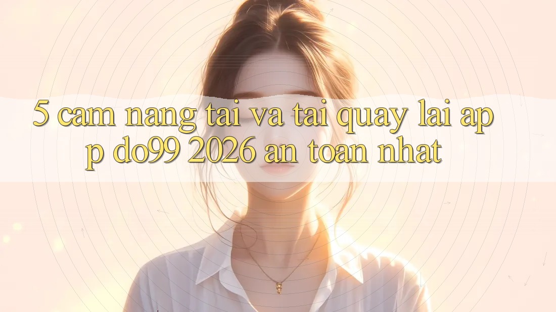 5. Cẩm nang Tải Và Tải quay lại App DO99 2026 An toàn Nhất