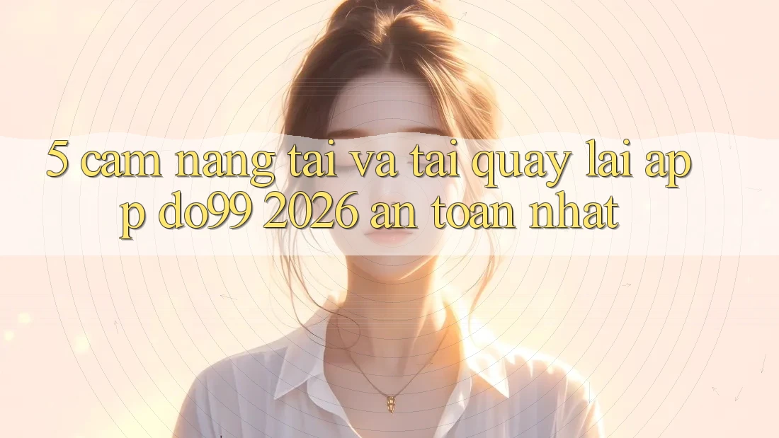 5. Cẩm nang Tải Và Tải quay lại App DO99 2026 An Toàn Nhất 5. Cẩm nang Tải Và Tải quay lại App DO99 2026 An Toàn Nhất