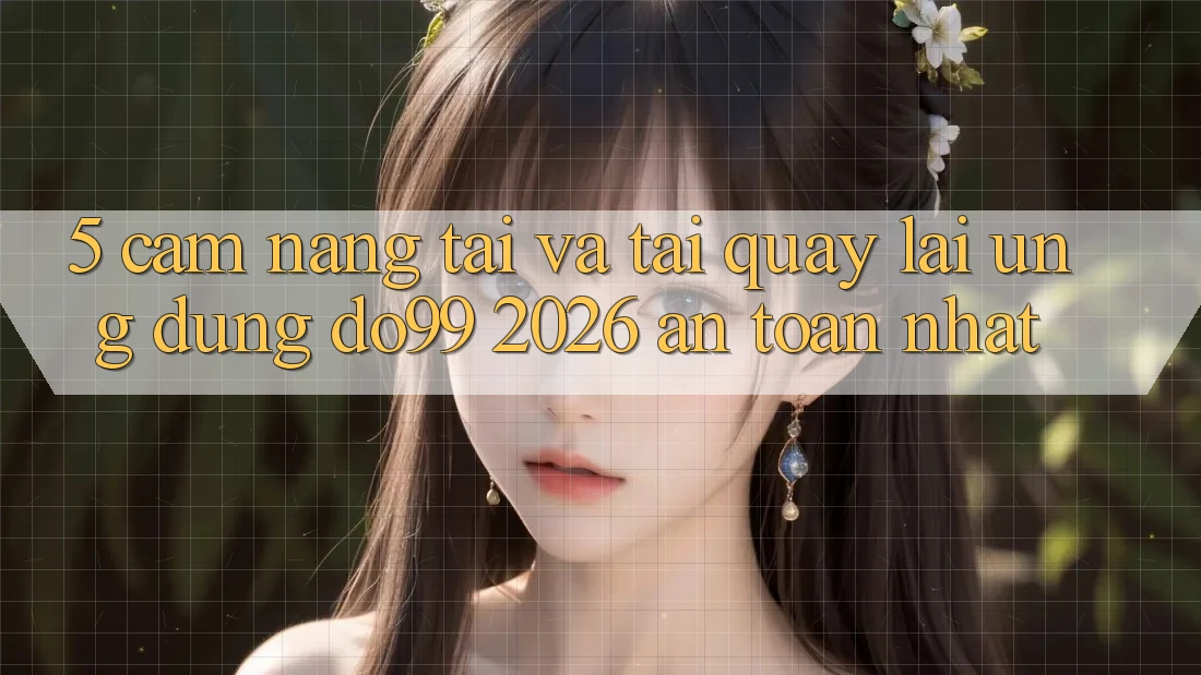 5. Cẩm nang Tải Và Tải quay lại Ứng dụng DO99 2026 An Toàn Nhất 5. Cẩm nang Tải Và Tải quay lại Ứng dụng DO99 2026 An Toàn Nhất