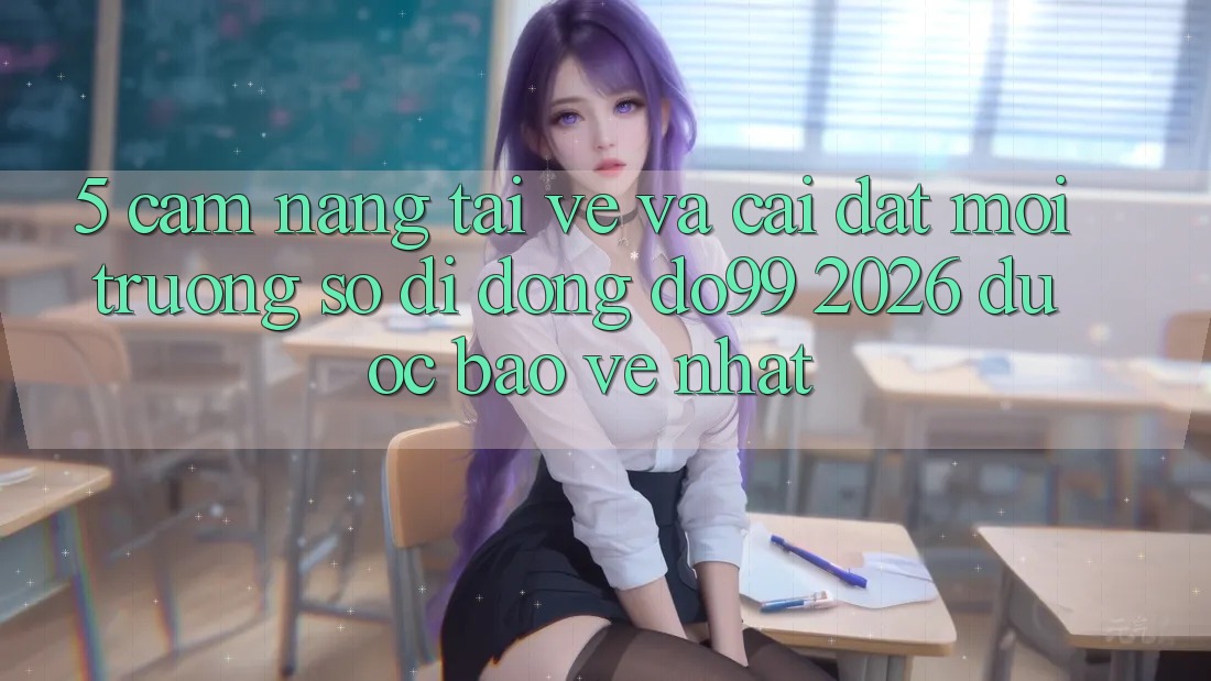 5. Cẩm nang Tải về Và Cài Đặt Môi trường số di động DO99 2026 Được bảo vệ Nhất