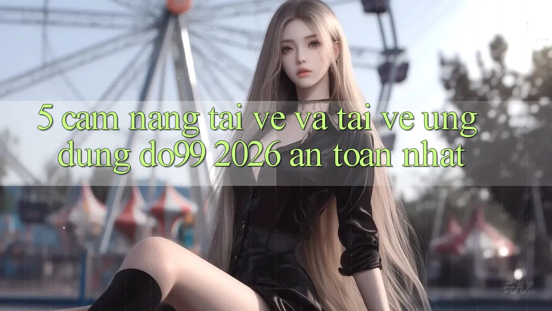 5. Cẩm nang Tải về Và Tải về Ứng dụng DO99 2026 An Toàn Nhất 5. Cẩm nang Tải về Và Tải về Ứng dụng DO99 2026 An Toàn Nhất