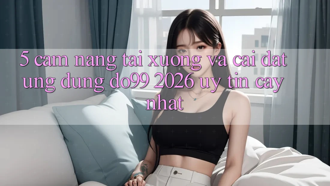 5. Cẩm nang Tải xuống Và Cài Đặt Ứng dụng DO99 2026 Uy tín cậy Nhất
