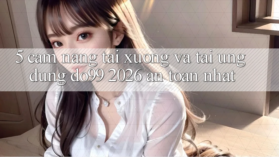 5. Cẩm nang Tải xuống Và Tải Ứng dụng DO99 2026 An Toàn Nhất