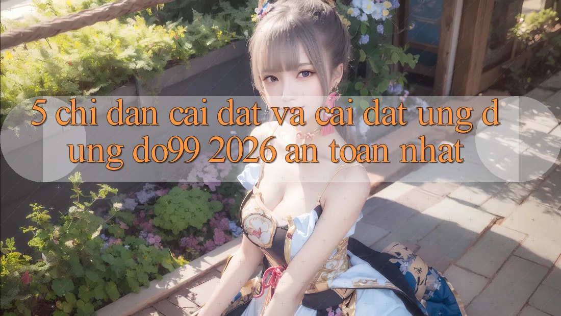 5. Chỉ dẫn Cài đặt Và Cài Đặt Ứng dụng DO99 2026 An Toàn Nhất