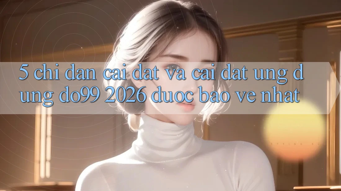 5. Chỉ dẫn Cài đặt Và Cài Đặt Ứng dụng DO99 2026 Được bảo vệ Nhất