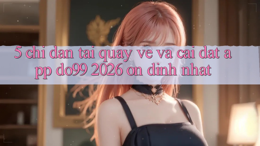 5. Chỉ dẫn Tải quay về Và Cài Đặt App DO99 2026 Ổn định Nhất 5. Chỉ dẫn Tải quay về Và Cài Đặt App DO99 2026 Ổn định Nhất