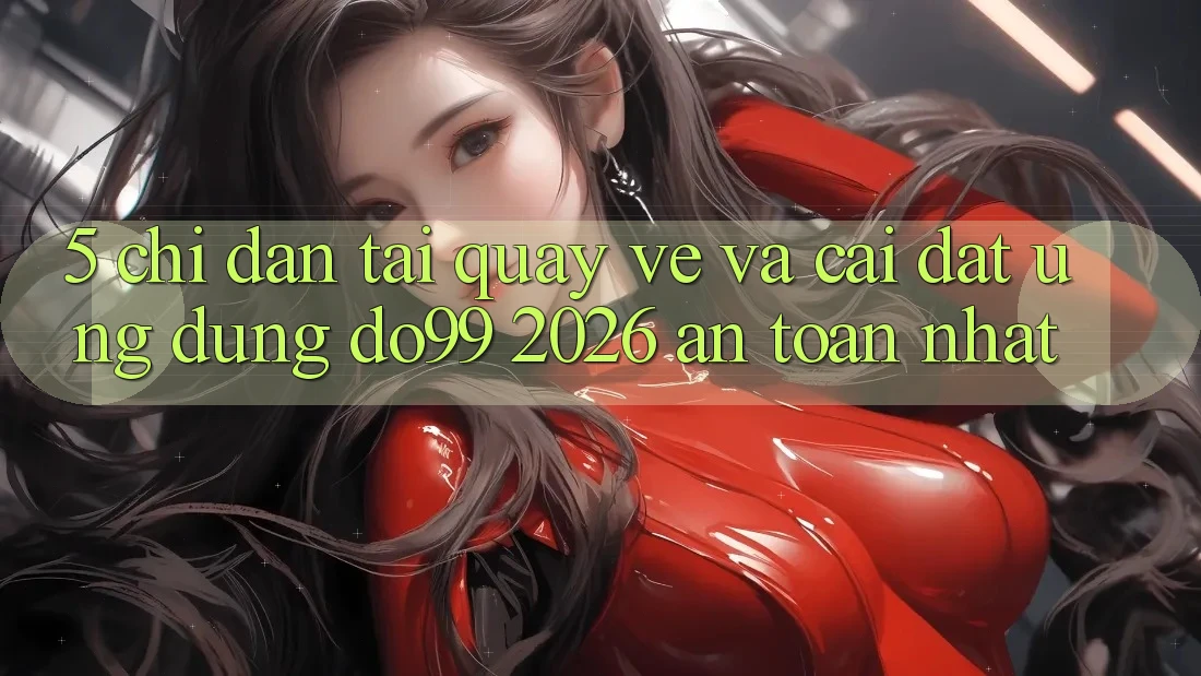 5. Chỉ dẫn Tải quay về Và Cài Đặt Ứng dụng DO99 2026 An Toàn Nhất 5. Chỉ dẫn Tải quay về Và Cài Đặt Ứng dụng DO99 2026 An Toàn Nhất