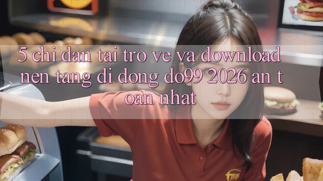5. Chỉ dẫn Tải trở về Và Download Nền tảng di động DO99 2026 An Toàn Nhất
