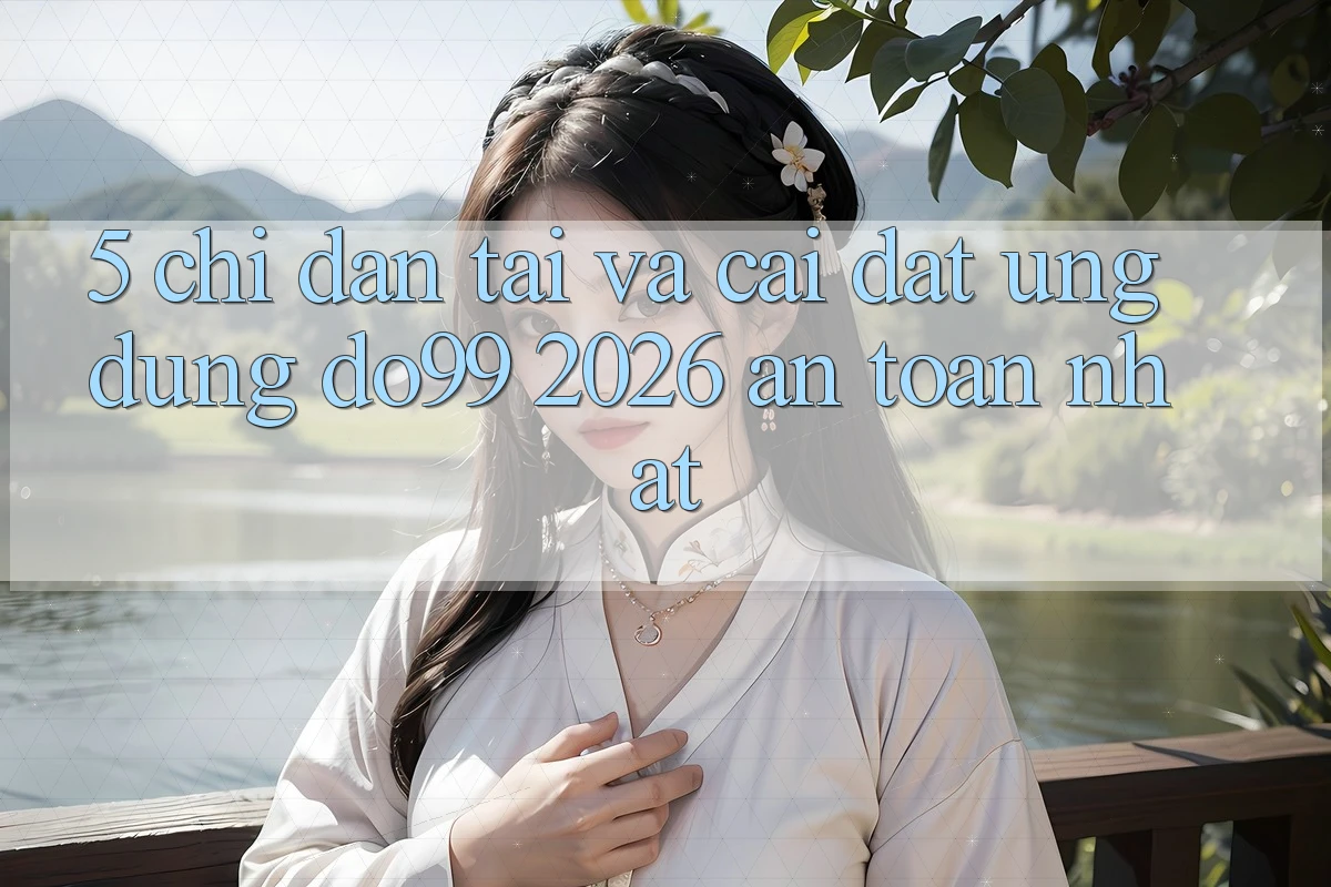 5. Chỉ dẫn Tải Và Cài Đặt Ứng dụng DO99 2026 An Toàn Nhất