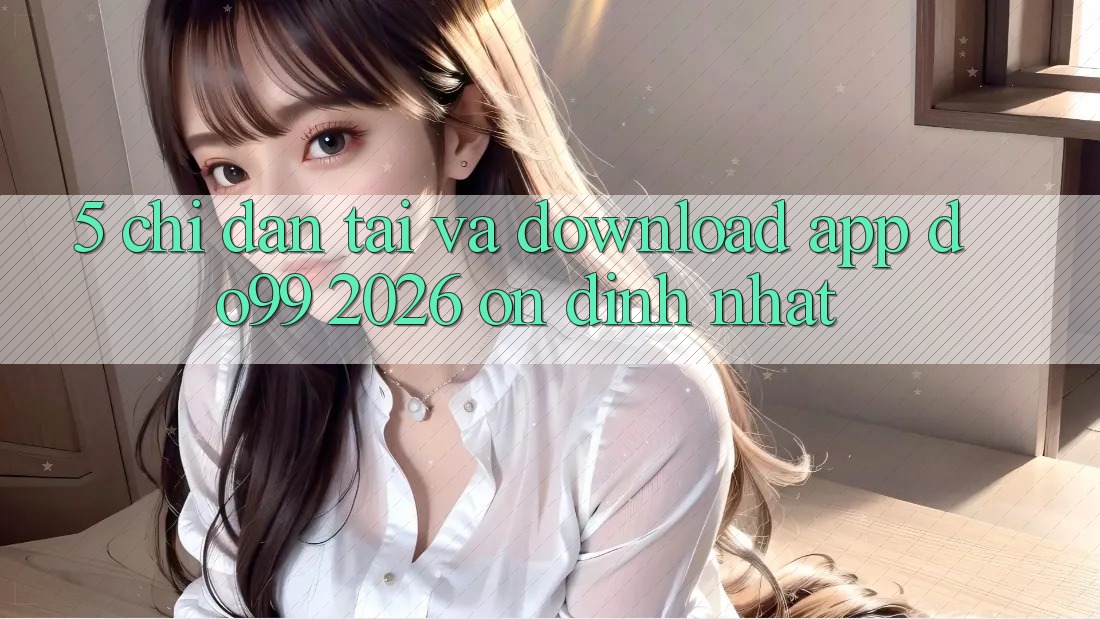 5. Chỉ dẫn Tải Và Download App DO99 2026 Ổn định Nhất