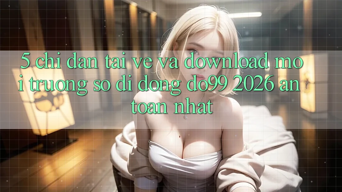 5. Chỉ dẫn Tải về Và Download Môi trường số di động DO99 2026 An Toàn Nhất