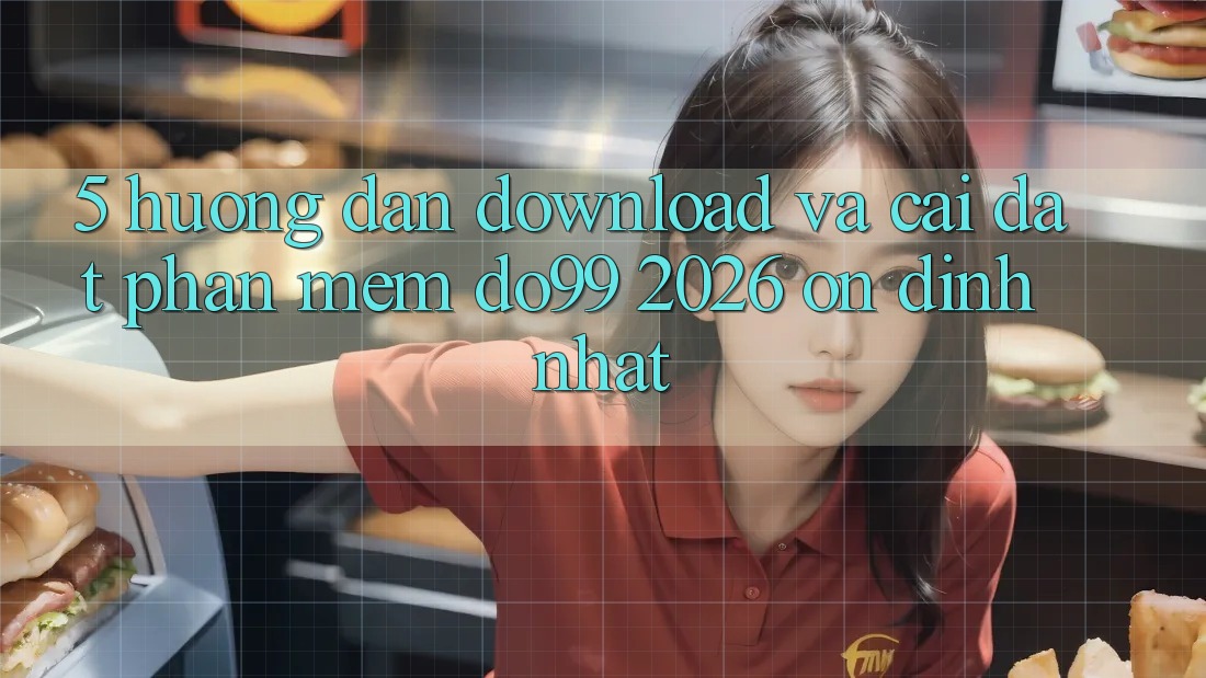 5. Hướng Dẫn Download Và Cài Đặt Phần mềm DO99 2026 Ổn định Nhất