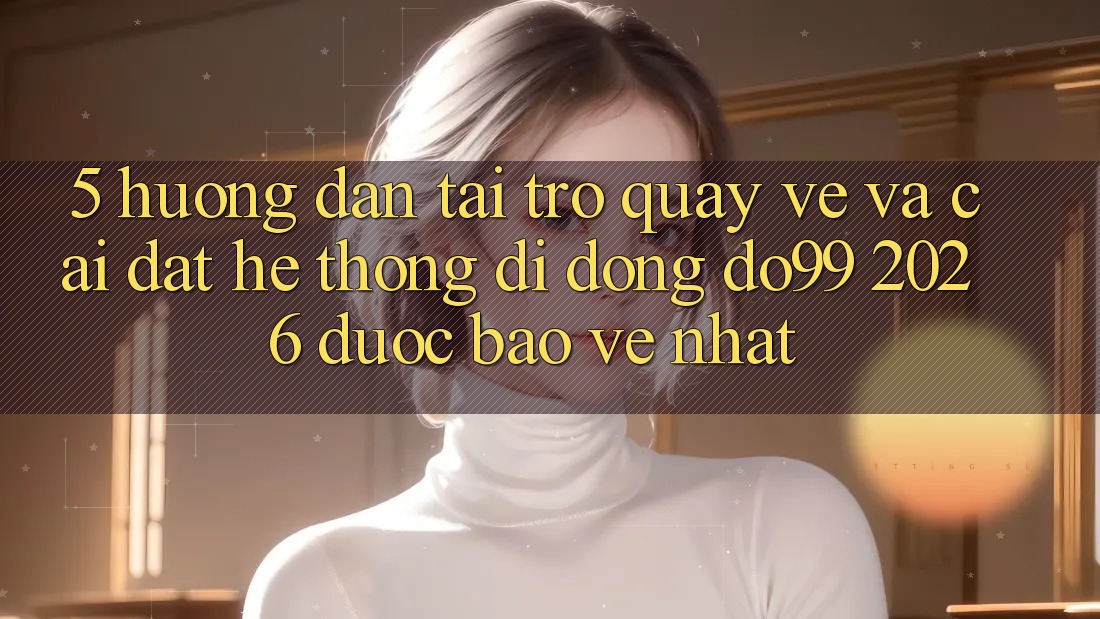 5. Hướng Dẫn Tải trở quay về Và Cài Đặt Hệ thống di động DO99 2026 Được bảo vệ Nhất 5. Hướng Dẫn Tải trở quay về Và Cài Đặt Hệ thống di động DO99 2026 Được bảo vệ Nhất