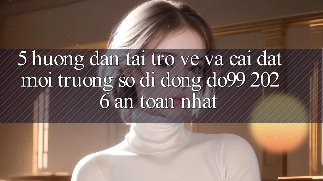5. Hướng Dẫn Tải trở về Và Cài Đặt Môi trường số di động DO99 2026 An Toàn Nhất
