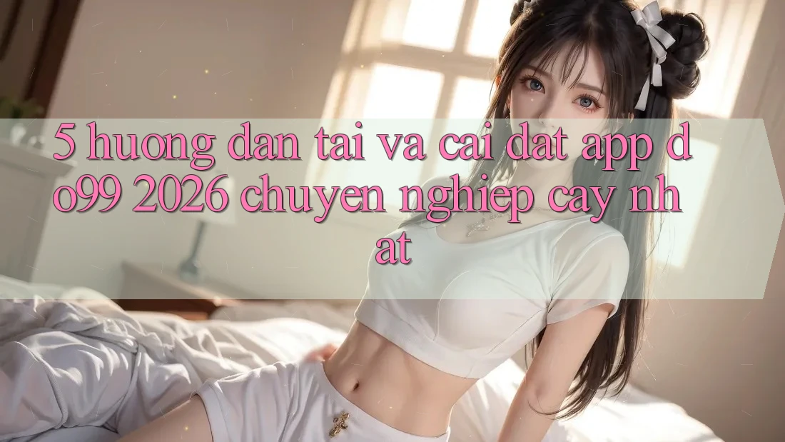 5. Hướng Dẫn Tải Và Cài Đặt App DO99 2026 Chuyên nghiệp cậy Nhất
