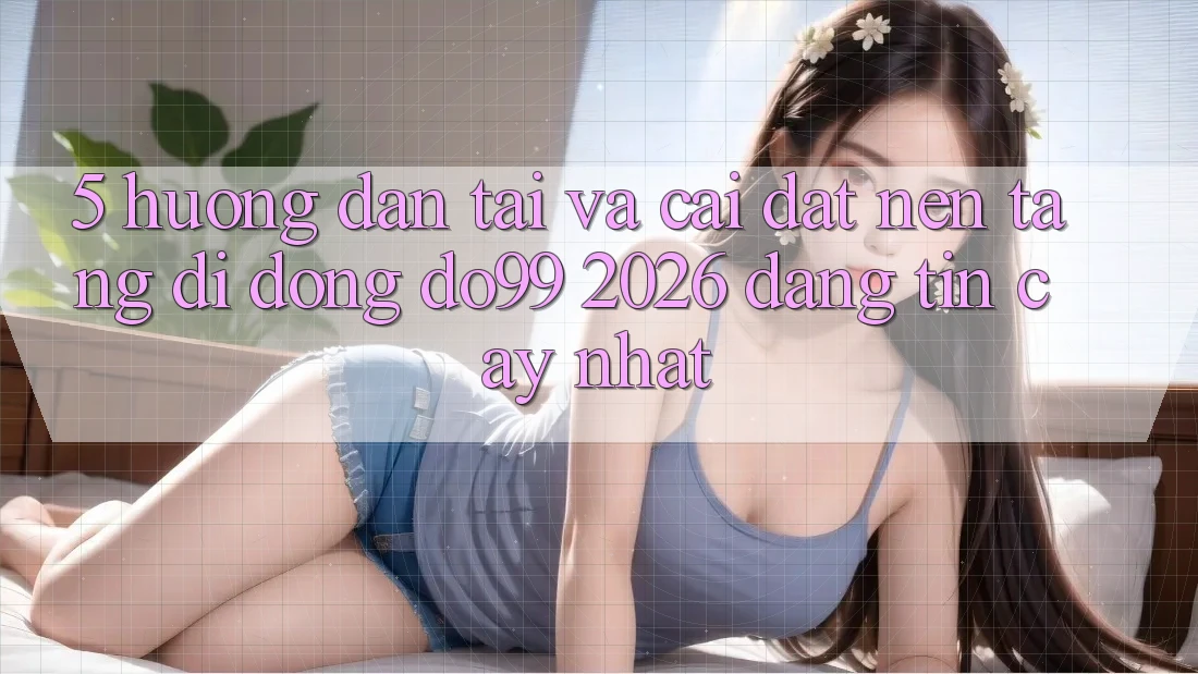 5. Hướng Dẫn Tải Và Cài Đặt Nền tảng di động DO99 2026 Đáng tin cậy Nhất