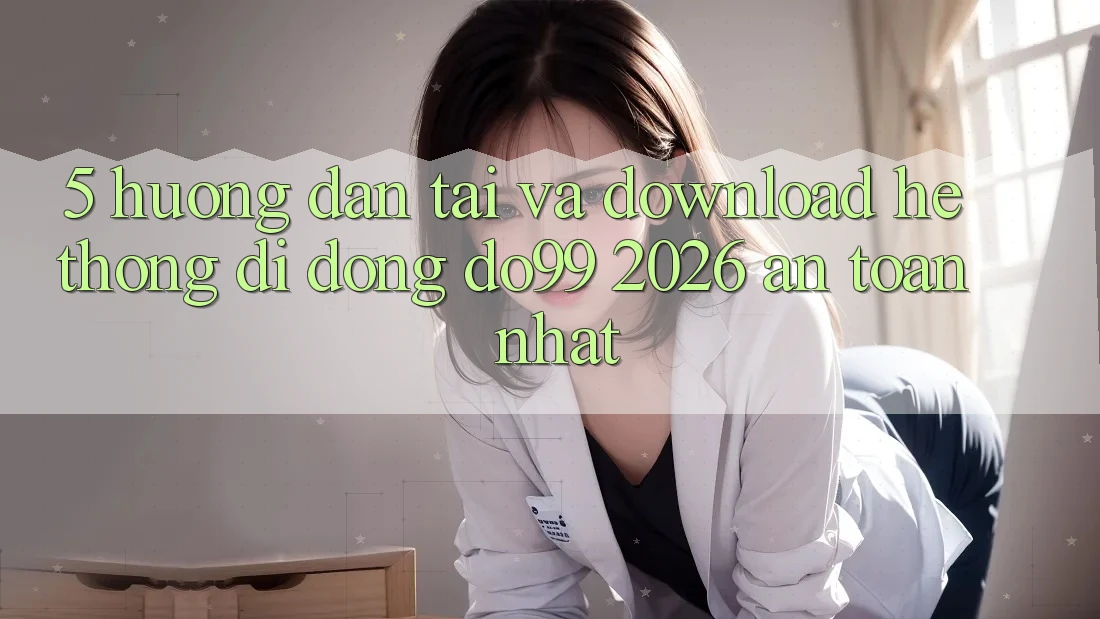 5. Hướng dẫn Tải Và Download Hệ thống di động DO99 2026 An Toàn Nhất