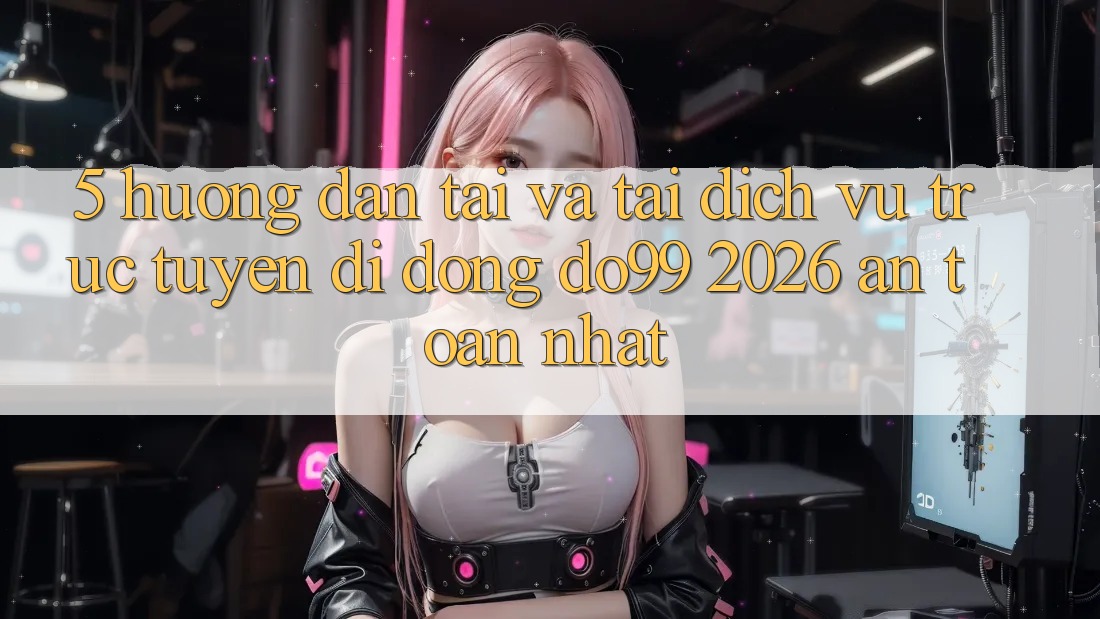 5. Hướng Dẫn Tải Và Tải Dịch vụ trực tuyến di động DO99 2026 An Toàn Nhất 5. Hướng Dẫn Tải Và Tải Dịch vụ trực tuyến di động DO99 2026 An Toàn Nhất