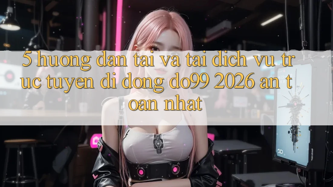 5. Hướng Dẫn Tải Và Tải Dịch vụ trực tuyến di động DO99 2026 An Toàn Nhất