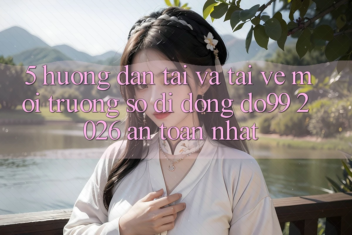 5. Hướng Dẫn Tải Và Tải về Môi trường số di động DO99 2026 An Toàn Nhất 5. Hướng Dẫn Tải Và Tải về Môi trường số di động DO99 2026 An Toàn Nhất