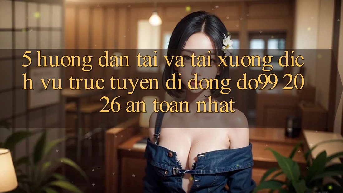 5. Hướng dẫn Tải Và Tải xuống Dịch vụ trực tuyến di động DO99 2026 An Toàn Nhất