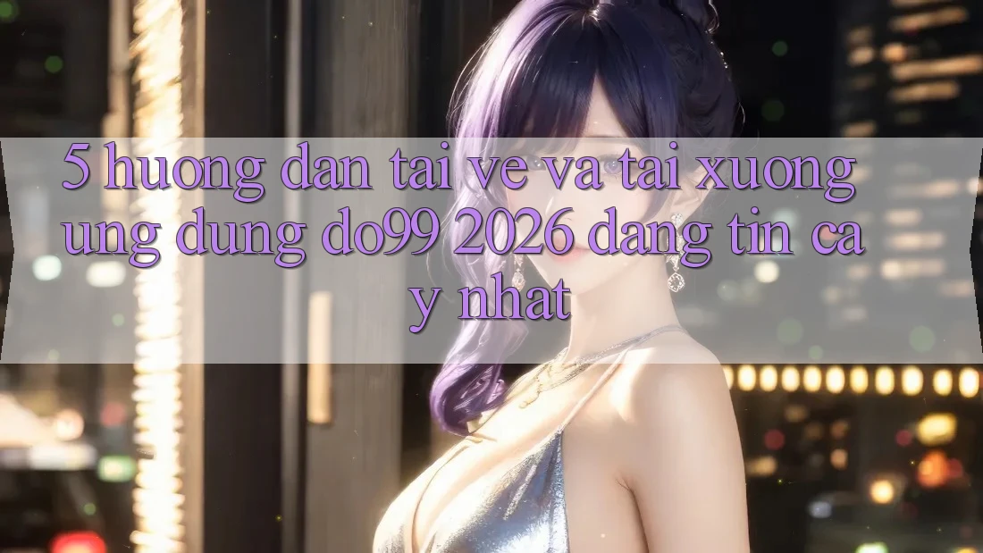 5. Hướng dẫn Tải về Và Tải xuống Ứng dụng DO99 2026 Đáng tin cậy Nhất
