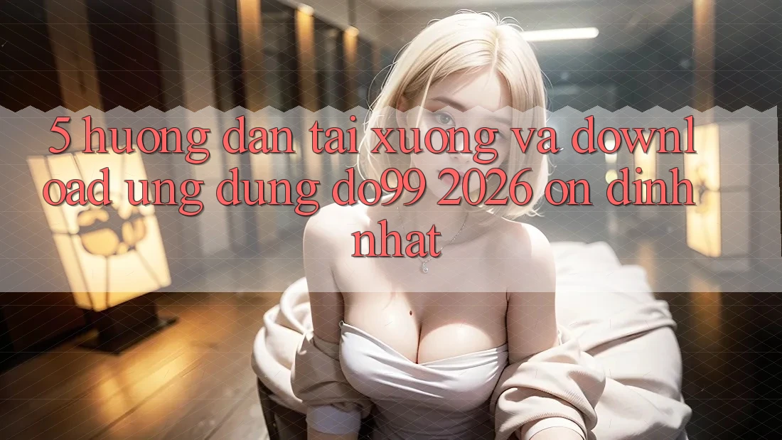 5. Hướng Dẫn Tải xuống Và Download Ứng dụng DO99 2026 Ổn định Nhất